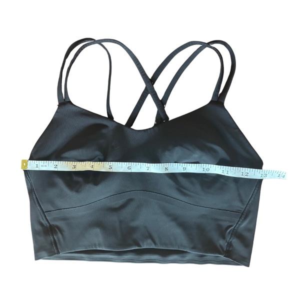 Lululemon Like a Cloud Longline Bra Black Size 6 – Cross Back Light Support - Picture 3 of 3